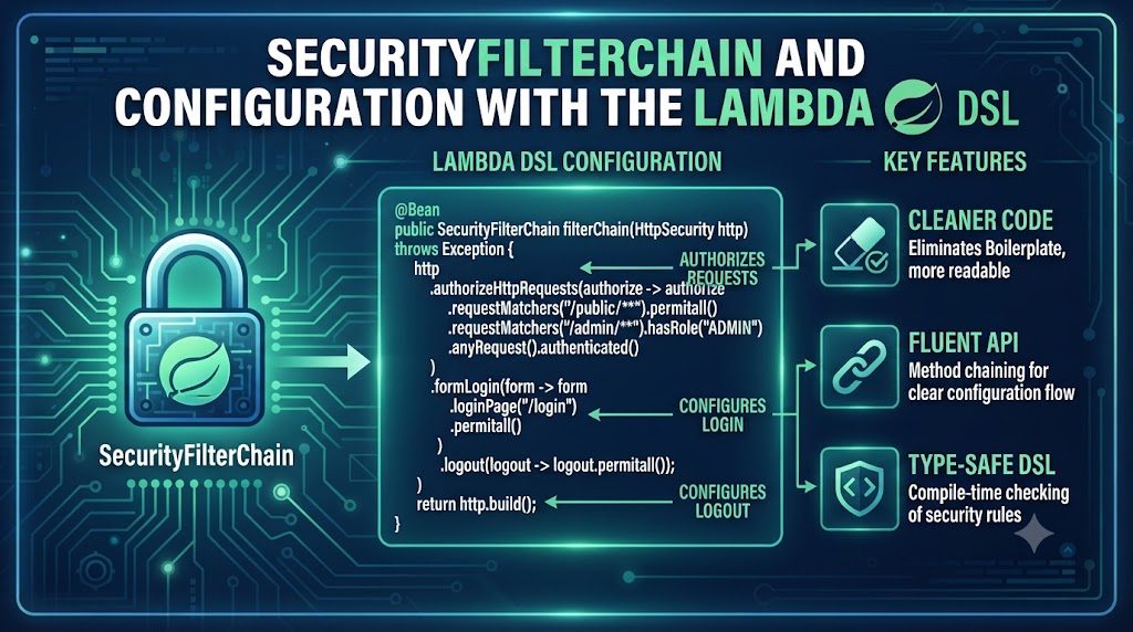 SecurityFilterChain and configuration with the lambda DSL